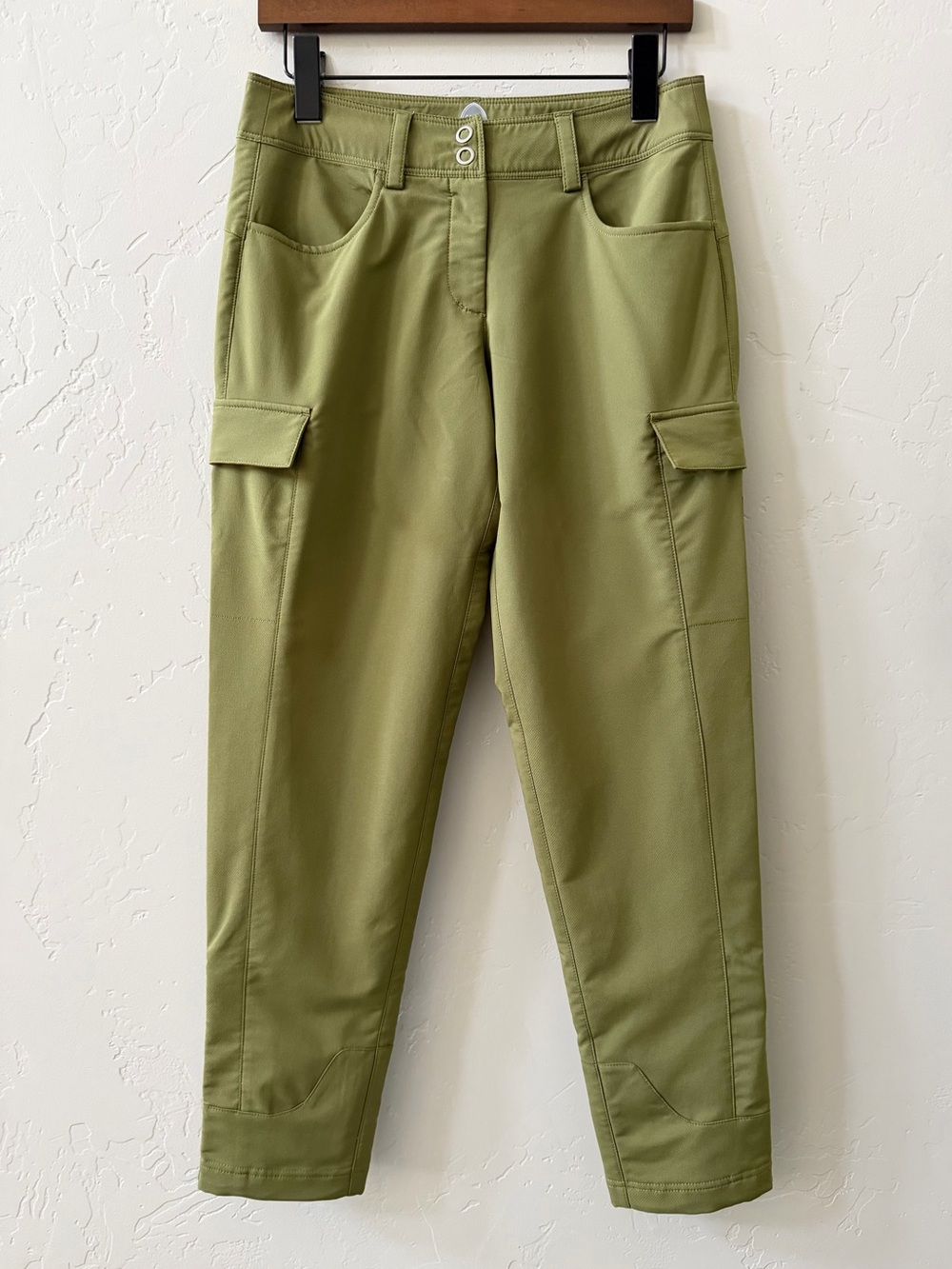 Club Ride Womens Element Cargo Pants Olive Glow Size XS MTB Hiking Cycling - Picture 2 of 13